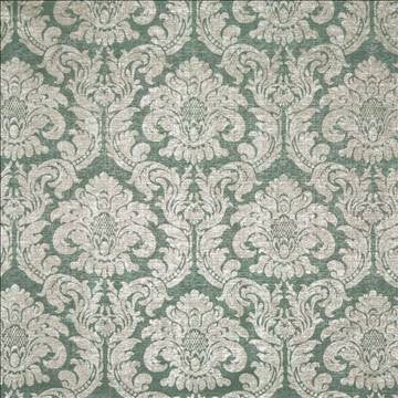 Loren Damask Zinc by Kasmir Fabric 1383 70% Acrylic 30% Polyester CHINA 48,000 Wyzenbeek Double Rubs H: 14 inches, V: 18 inches 56 - Fabric Carolina - Kasmir