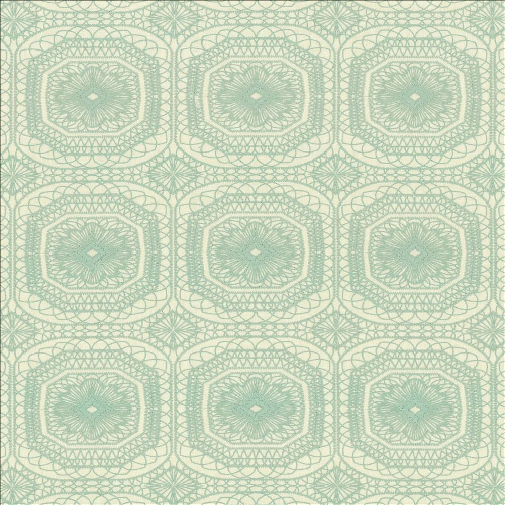 Lorena Spa  by Kasmir Fabric See sample 70% Polyester
30% Cotton
 INDIA Not Tested </p><p>Repeat: Horizontal: 8 4/8 inches and Vertical: 9 inches 54  - Fabric Carolina -