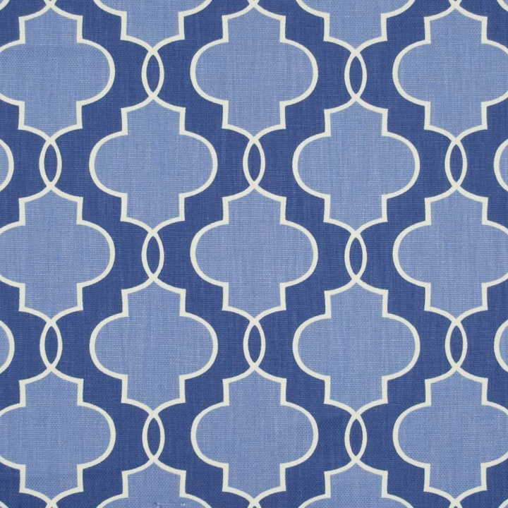 Loring Trellis Sapphire by Kasmir Fabric 1388 CHINA 14,000 Wyzenbeek Double Rubs H: 9 inches, V:8 3/8 inches 54 - Fabric Carolina - Kasmir