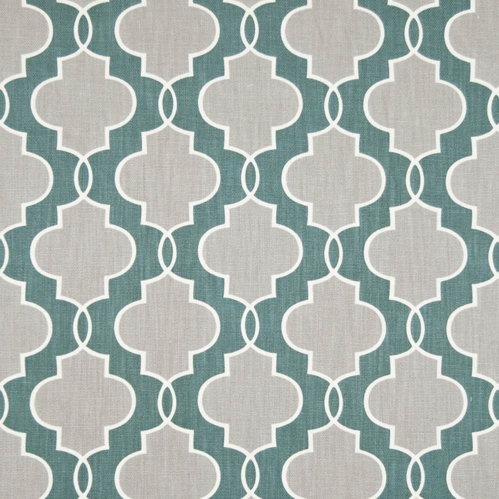 Loring Trellis Teal by Kasmir Fabric 1388 100% Cotton
 CHINA </p><p>Repeat: Horizontal: 9 inches and Vertical: 8 3/8 inches 54 - Fabric Carolina -