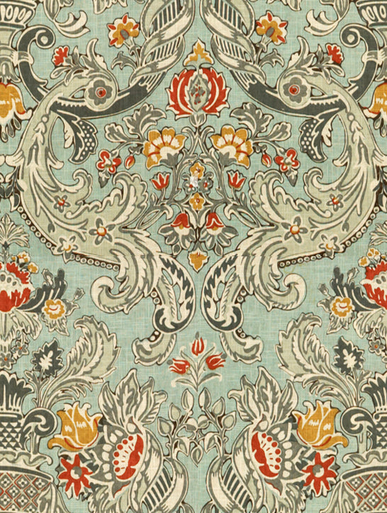 Kravet Design Fabric LORTON 415 VIctorian Blue 5 Yards