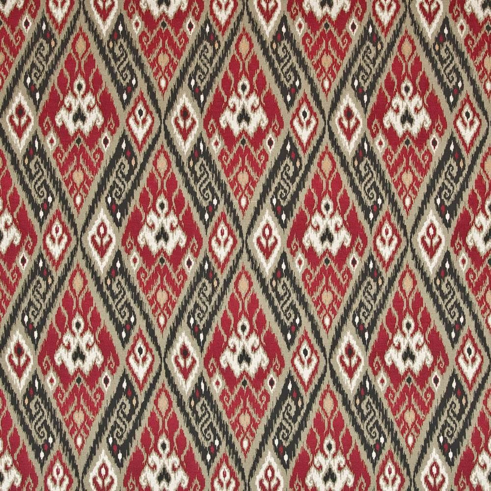 Los Indios Navajo Red by Kasmir Fabric 1397 40% Cotton
31% Polyester
29% Viscose
 CHINA 12,000 Wyzenbeek Double Rubs </p><p>Repeat: Horizontal: 14 inches and Vertical: 20 4/8 inches 54 - Fabric Carolina -