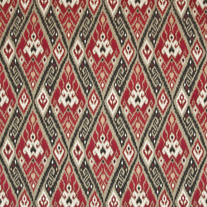 Los Indios Navajo Red by Kasmir Fabric 1397 40% Cotton
31% Polyester
29% Viscose
 CHINA 12,000 Wyzenbeek Double Rubs Horizontal: 14 inches and Vertical: 20 4/8 inches 54 - Fabric Carolina -