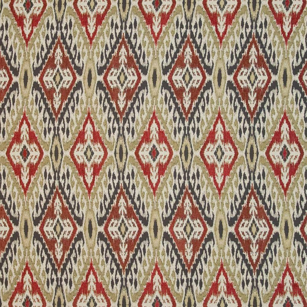 Los Tanos Glowing Embers by Kasmir Fabric 1407 CHINA 27,000 Wyzenbeek Double Rubs H: 7 inches, V:14 6/8 inches 56 - Fabric Carolina - Kasmir