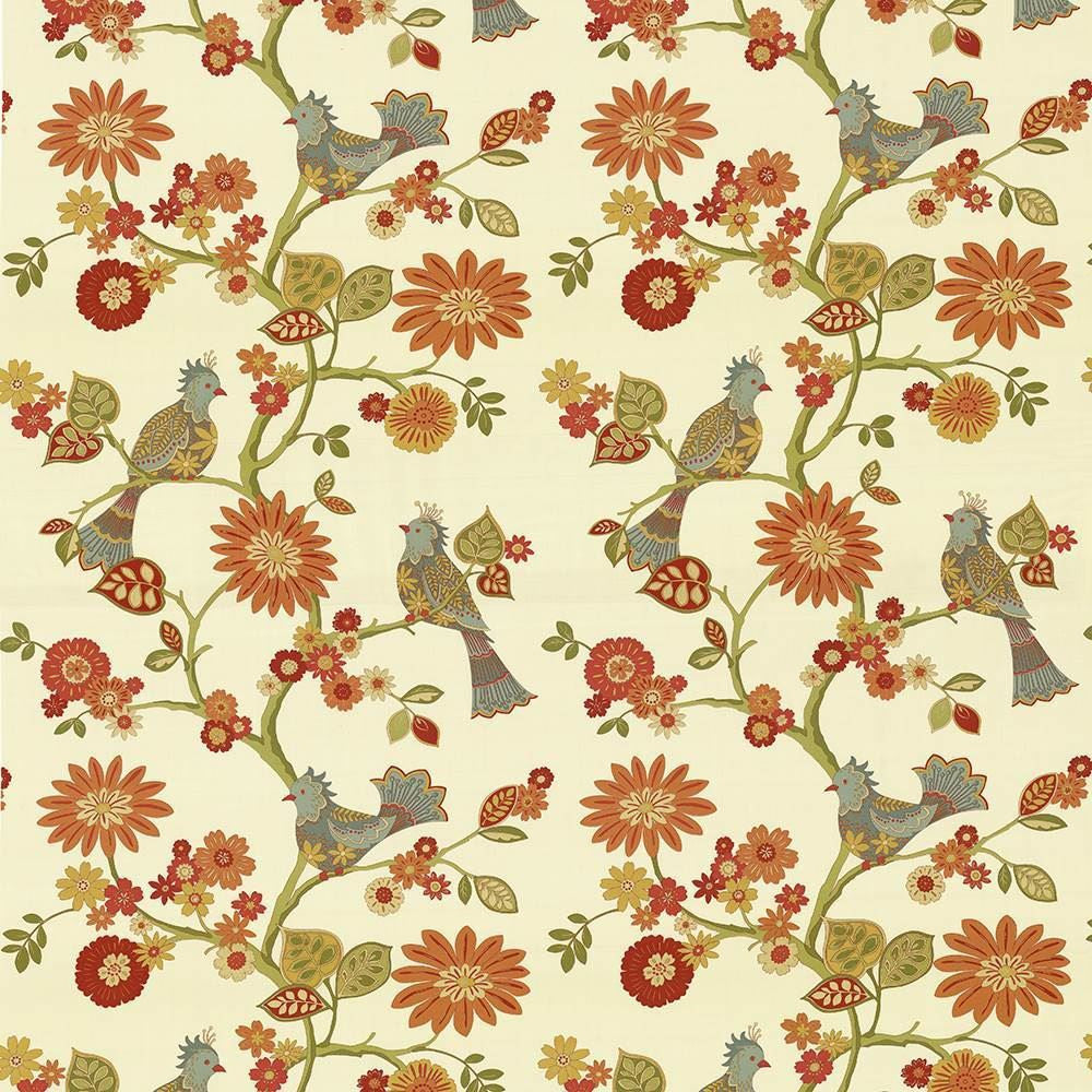 Lost Pines Summer by Kasmir Fabric 5063 100% Cotton
 SOUTH KOREA 9,000 Wyzenbeek Double Rubs Horizontal: 27 inches and Vertical: 36 inches 54 - Fabric Carolina -