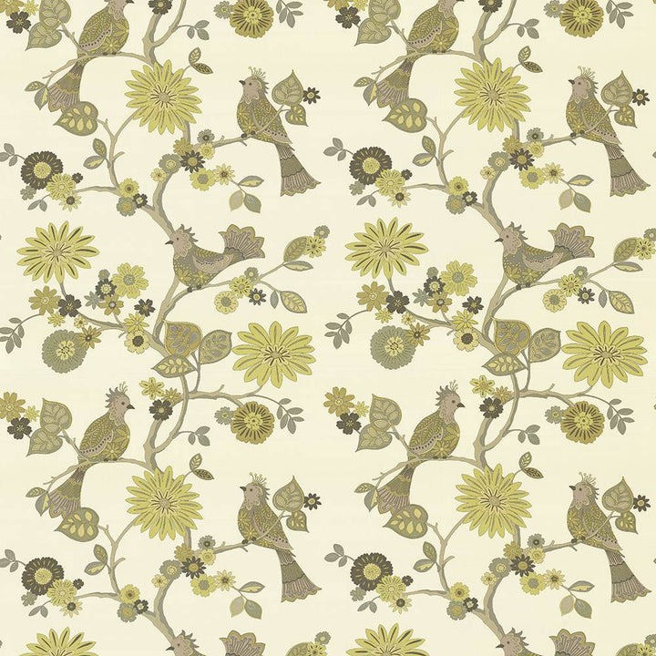 Lost Pines Lemongrass by Kasmir Fabric 5065 100% Cotton
 SOUTH KOREA </p><p>Repeat: Horizontal: 27 inches and Vertical: 36 inches 54 - Fabric Carolina -