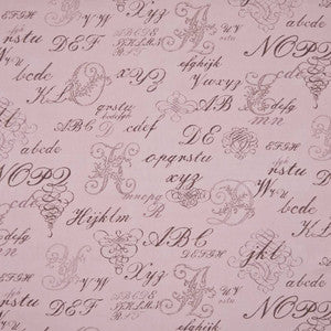 Love Letters Amethyst by Kasmir Fabric
