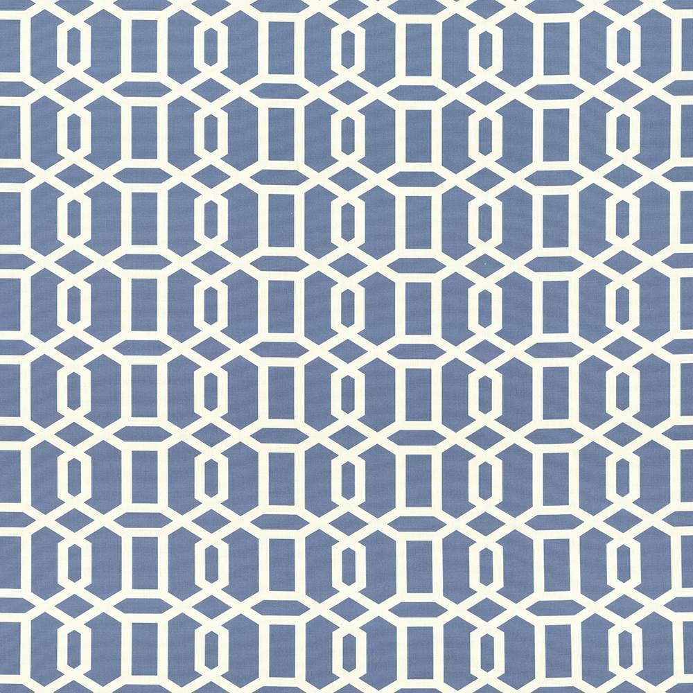 Lowry Place Wedgewood by Kasmir Fabric 5088 100% Cotton
 TURKMENISTAN </p><p>Repeat: Horizontal: 6 6/8 inches and Vertical: 4 4/8 inches 54 - 55 - Fabric Carolina -