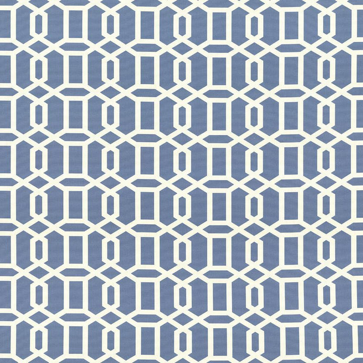 Lowry Place Wedgewood by Kasmir Fabric 5088 100% Cotton
 TURKMENISTAN </p><p>Repeat: Horizontal: 6 6/8 inches and Vertical: 4 4/8 inches 54 - 55 - Fabric Carolina -