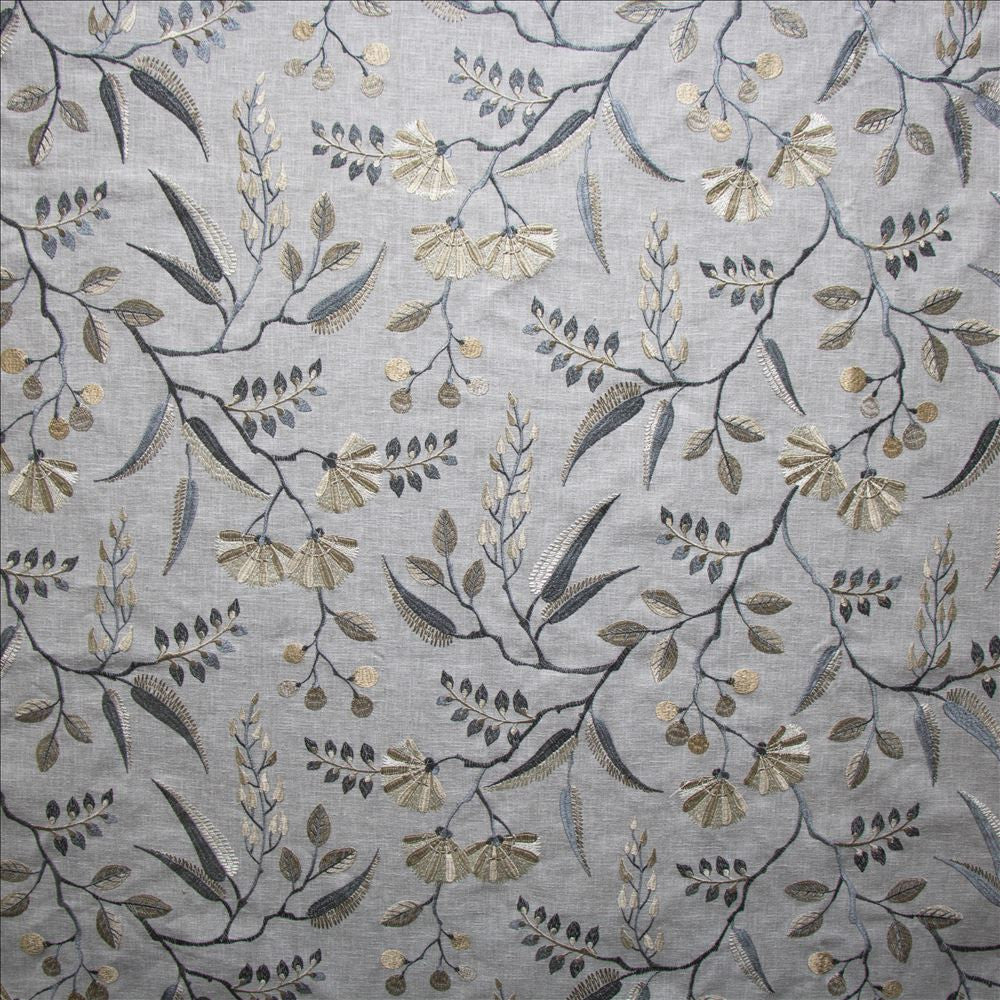 Lucera Shadow  by Kasmir Fabric 1476 52% Cotton 48% Polyester  INDIA  </p><p>Repeat: Horizontal: 25 4/8 inches and Vertical: 18 7/8 inches 51  - Fabric Carolina -