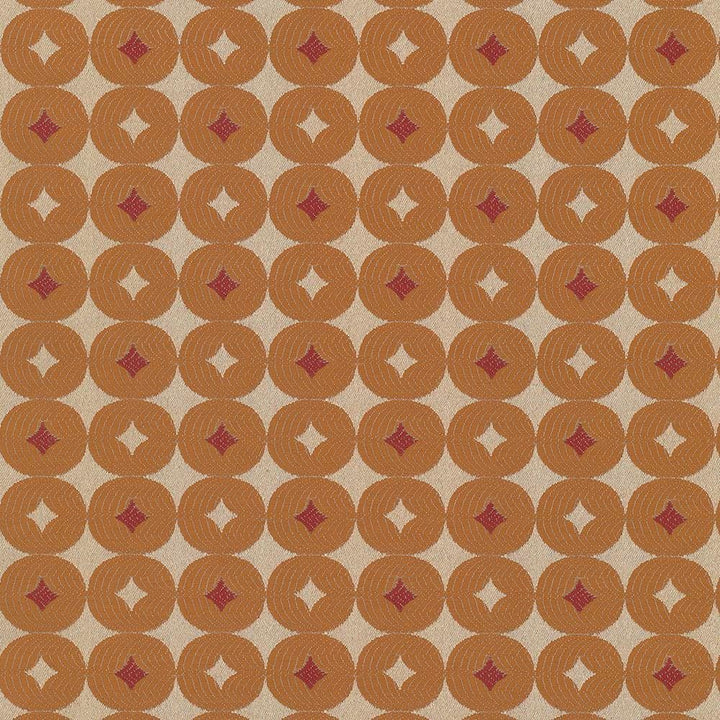 Luciana Cantaloupe by Kasmir Fabric 5070 100% Polyester
 CHINA </p><p>Repeat: Horizontal: 2 4/8 inches and Vertical: 2 4/8 inches 56 - 58 - Fabric Carolina -