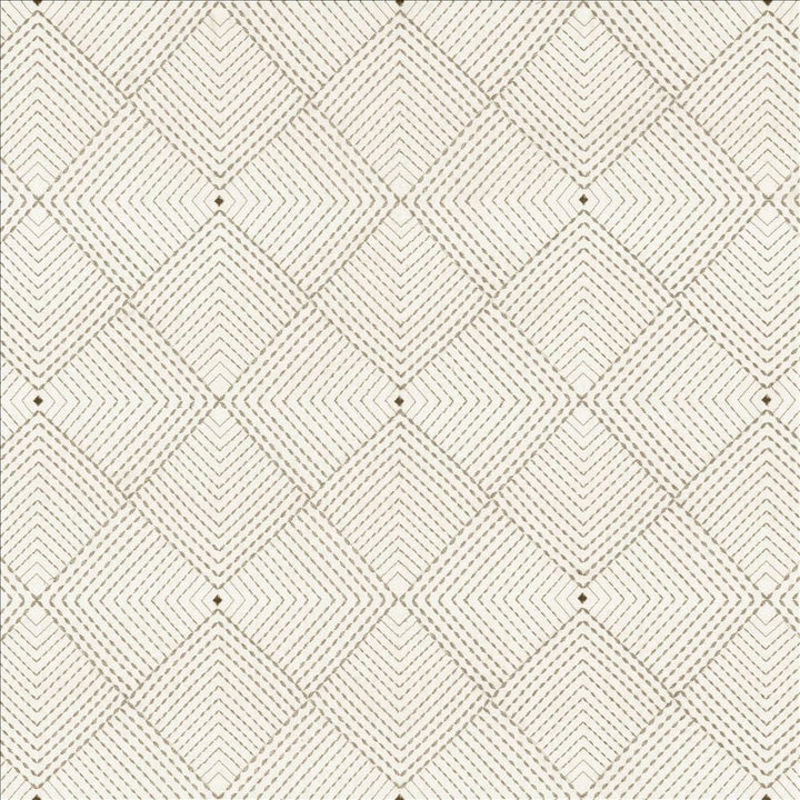 Luxurious White by Kasmir Fabric 1470 65% Cotton
30% Rayon
5% Zari
 INDIA </p><p>Repeat: Horizontal: 13 2/8 inches and Vertical: 15 inches 52 - Fabric Carolina -