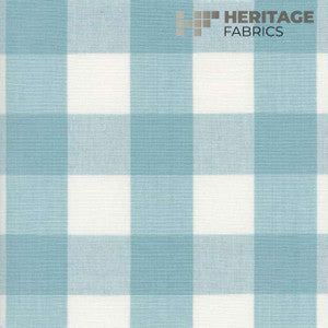 Lyme Aqua by Roth & Tompkins Fabric