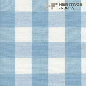 Lyme Cornflower by Roth & Tompkins Fabric
