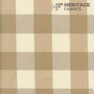 Lyme Khaki by Roth & Tompkins Fabric