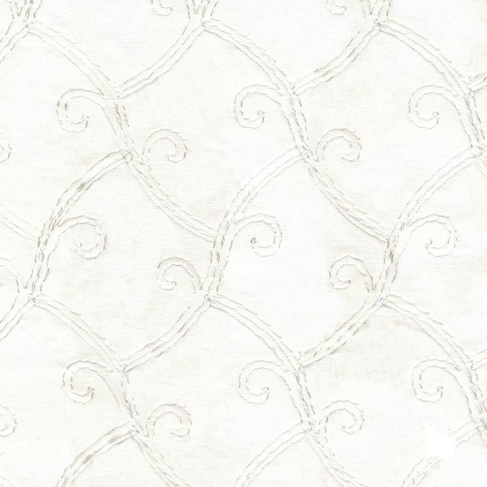 Lyndon Scroll Champagne by Kasmir Fabric 5012 100% Polyester
 TURKEY </p><p>Repeat: Horizontal: 2 2/8 inches and Vertical: 3 inches 52 - 59 - Fabric Carolina -