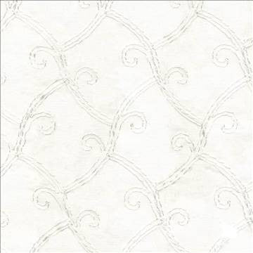 Lyndon Scroll Champagne by Kasmir Fabric 5012 100% Polyester TURKEY Not Tested H: 2 2/8 inches, V: 3 inches 52 - 59 - Fabric Carolina - Kasmir