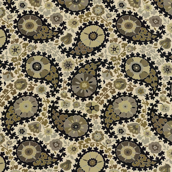 Macari Ebony by Kasmir Fabric 1416 USA 9,000 Wyzenbeek Double Rubs H: 27 inches, V:36 inches 54 - Fabric Carolina - Kasmir