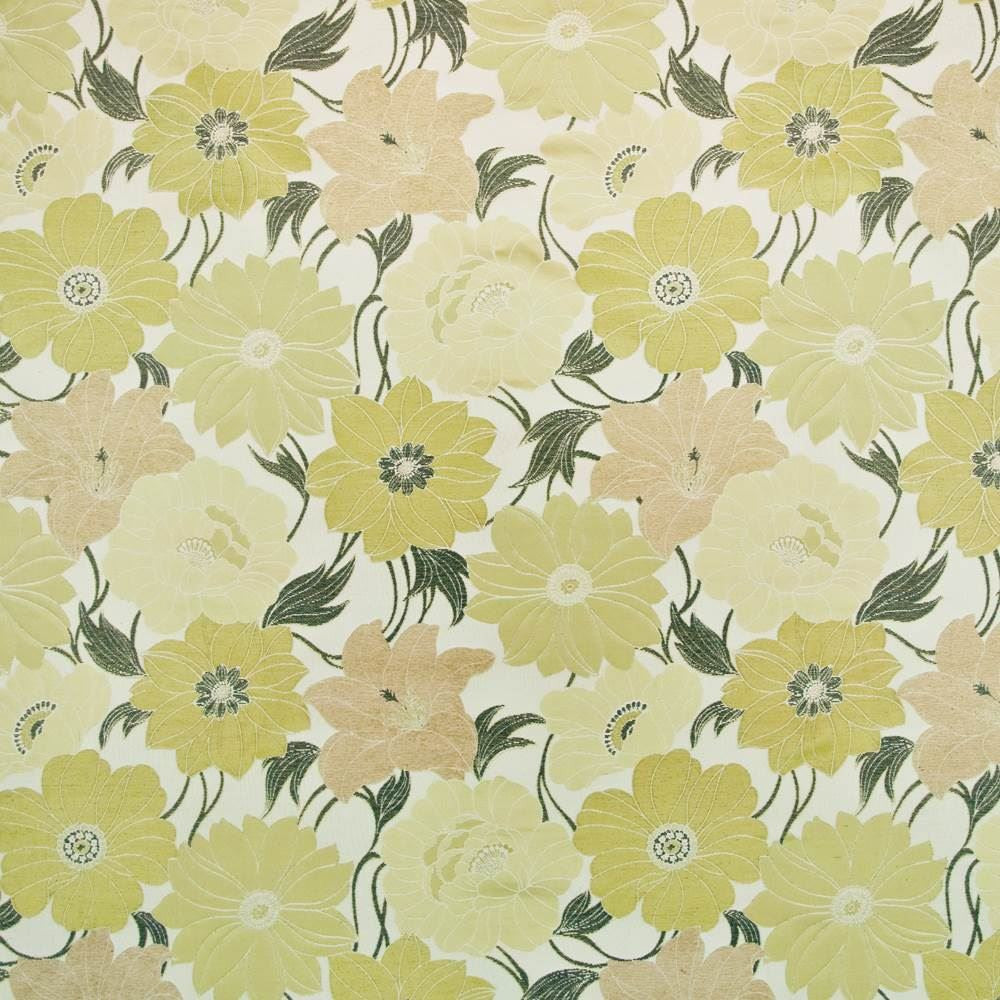 Macau Garden Endive by Kasmir Fabric 1406 82% Rayon
18% Polyester
 CHINA 15,000 Wyzenbeek Double Rubs Horizontal: 29 inches and Vertical: 27 inches 54 - Fabric Carolina -