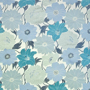 Macau Garden Turquoise by Kasmir Fabric