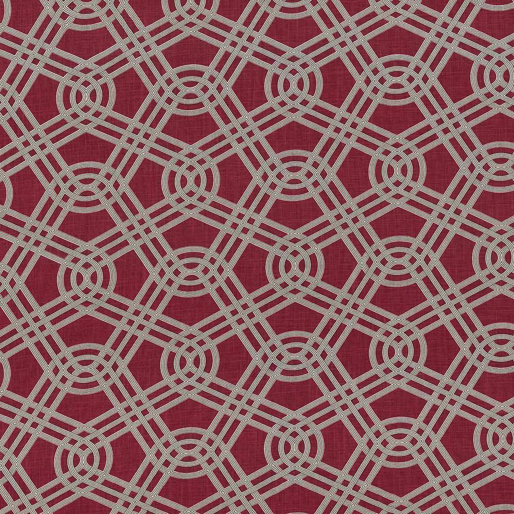 Macrame Berry by Kasmir Fabric 5087 CHINA 15,000 Wyzenbeek Double Rubs H: 13 4/8 inches, V:12 2/8 inches 54 - Fabric Carolina - Kasmir