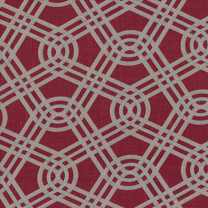 Macrame Berry by Kasmir Fabric 5087 55% Linen
45% Cotton
 CHINA </p><p>Repeat: Horizontal: 13 4/8 inches and Vertical: 12 2/8 inches 54 - Fabric Carolina -