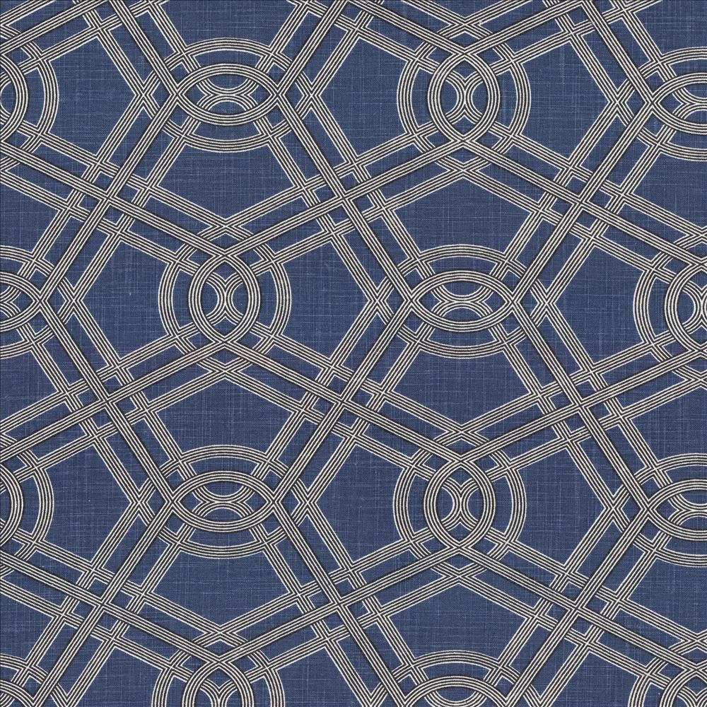 Macrame Bluebird by Kasmir Fabric 5088 55% Linen
45% Cotton
 CHINA 15,000 Wyzenbeek Double Rubs </p><p>Repeat: Horizontal: 13 4/8 inches and Vertical: 12 2/8 inches 54 - Fabric Carolina -