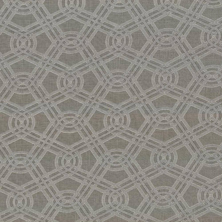 Macrame Graphite by Kasmir Fabric 5085 CHINA 15,000 Wyzenbeek Double Rubs H: 13 4/8 inches, V:12 2/8 inches 54 - Fabric Carolina - Kasmir