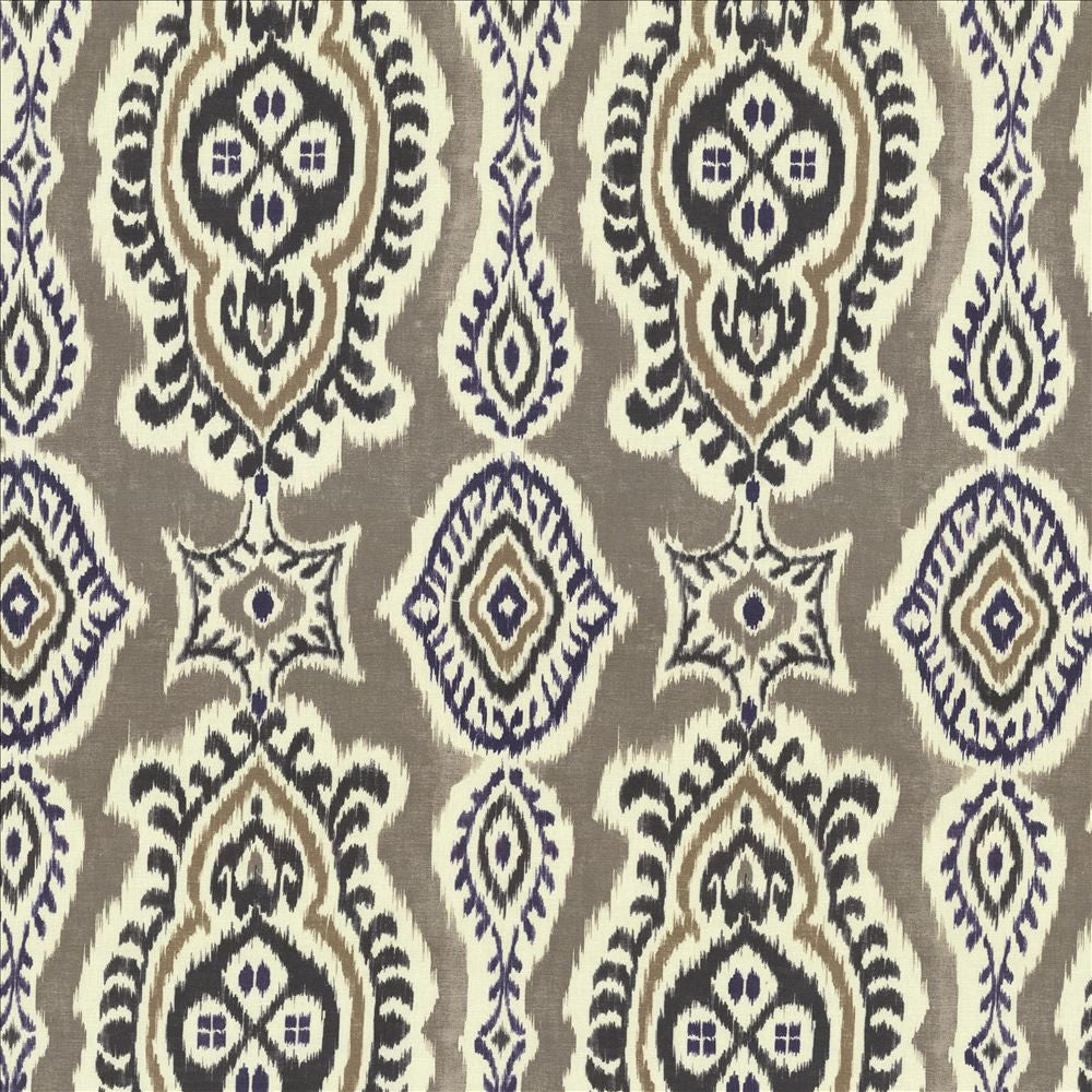 Macumba Slate  by Kasmir Fabric See sample 90% Cotton
10% Linen
 CHINA 9,000 Wyzenbeek Double Rubs </p><p>Repeat: Horizontal: 13 7/8 inches and Vertical: 25 2/8 inches 54  - Fabric Carolina -