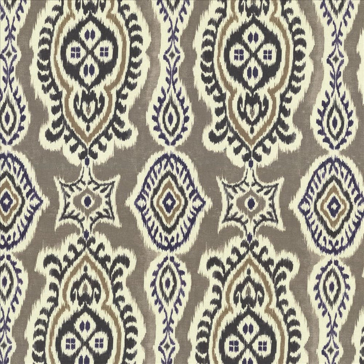 Macumba Slate by Kasmir Fabric 5078 90% Cotton 10% Linen CHINA 9,000 Wyzenbeek Double Rubs Horizontal: 13 7/8 inches and Vertical: 25 2/8 inches 54 - Fabric Carolina -