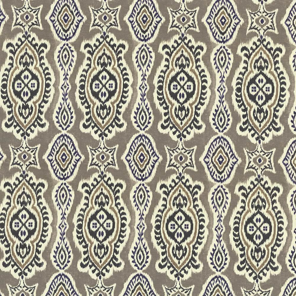 Macumba Slate by Kasmir Fabric 5078 90% Cotton
10% Linen
 CHINA </p><p>Repeat: Horizontal: 13 7/8 inches and Vertical: 25 2/8 inches 54 - Fabric Carolina -