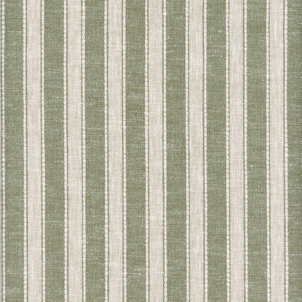 Madaket Stripe Avocado By Roth & Tompkins Fabric
