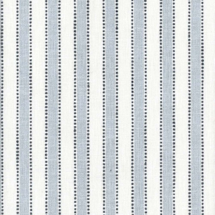 Madaket Stripe Stream by Roth & Tompkins Fabric - 42% Cotton 41% Polyester 12% Viscoe 5% Linen - India - 50,001-100,000 double rubs - 54" - Fabric Carolina -
