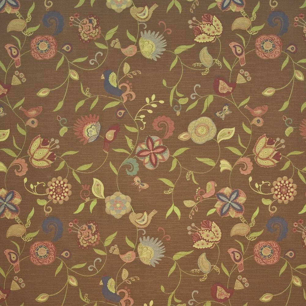 Maddox Park Woodland by Kasmir Fabric 1403 CHINA 12,000 Wyzenbeek Double Rubs H: 29 inches, V:27 4/8 inches 58 - 59 - Fabric Carolina - Kasmir