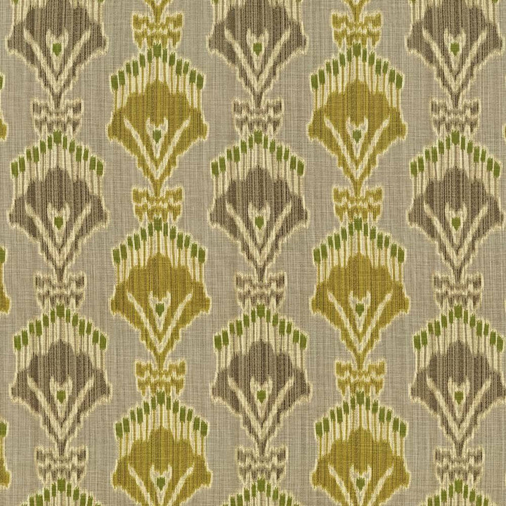 Madras Citron by Kasmir Fabric 5062 CHINA 15,000 Wyzenbeek Double Rubs H: 13 4/8 inches, V:12 5/8 inches 54 - Fabric Carolina - Kasmir
