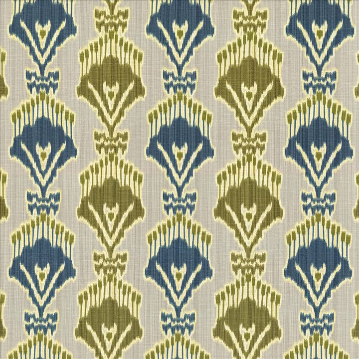 Madras Turquoise by Kasmir Fabric 5065 55% Linen
45% Viscose
 CHINA 15,000 Wyzenbeek Double Rubs </p><p>Repeat: Horizontal: 13 4/8 inches and Vertical: 12 5/8 inches 54 - Fabric Carolina -