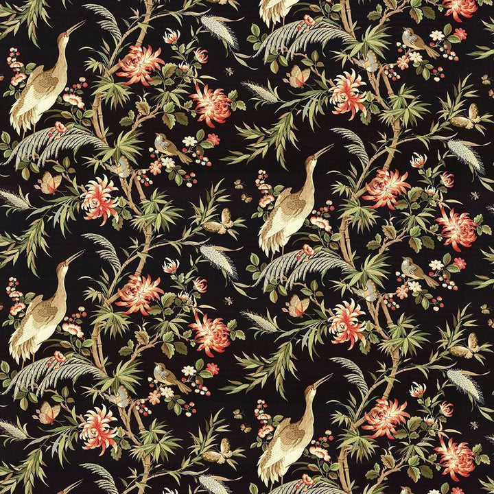 Magic Garden Midnight by Kasmir Fabric 5078 SOUTH KOREA 9,000 Wyzenbeek Double Rubs H: 54 inches, V:26 2/8 inches 54 - Fabric Carolina - Kasmir