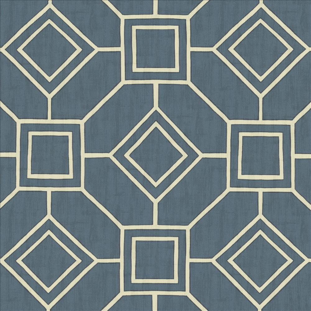 Magnitude Harbor by Kasmir Fabric 5143 100% Cotton
 SPAIN </p><p>Repeat: Horizontal: 13 4/8 inches and Vertical: 13 4/8 inches 54 - Fabric Carolina -