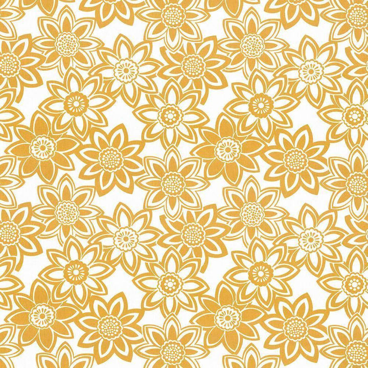 Mahina Maize by Kasmir Fabric 5106 USA H: 27 inches, V:24 6/8 inches 53 - 54 - Fabric Carolina - Kasmir