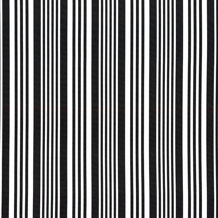 Mahina Stripe Black by Kasmir Fabric 5105 100% Cotton
 USA </p><p>Repeat: Horizontal: 9 inches and Vertical: N/A 53 - 54 - Fabric Carolina -