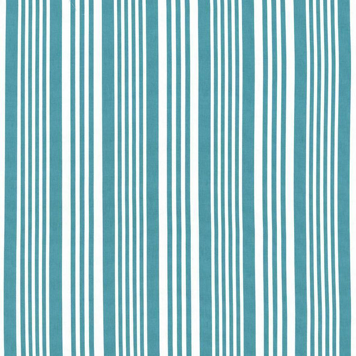 Mahina Stripe Turquoise by Kasmir Fabric 5107 USA H: 9 inches, V:N/A 53 - 54 - Fabric Carolina - Kasmir