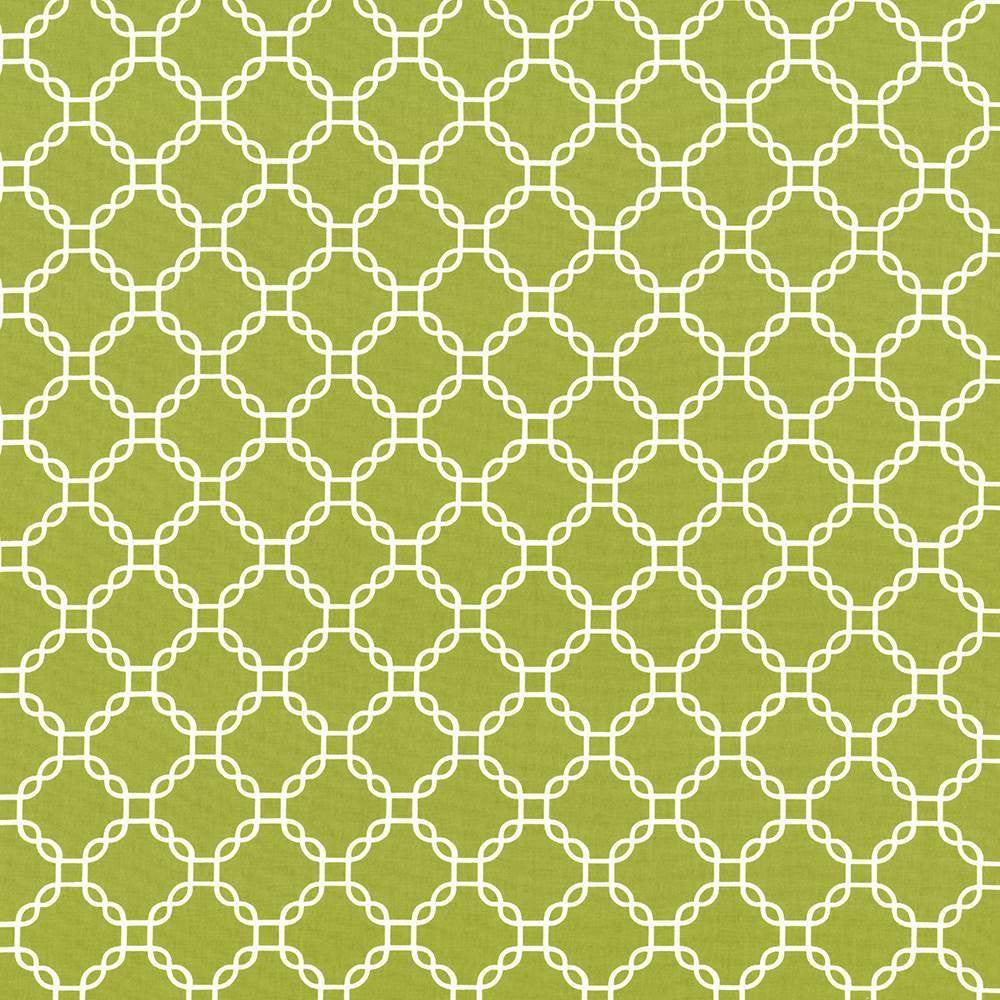 Mahina Trellis Aloe by Kasmir Fabric 5107 USA H: 4 4/8 inches, V:4 4/8 inches 53 - 54 - Fabric Carolina - Kasmir