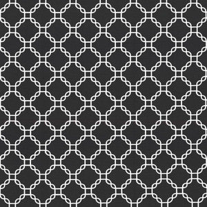 Mahina Trellis Black by Kasmir Fabric