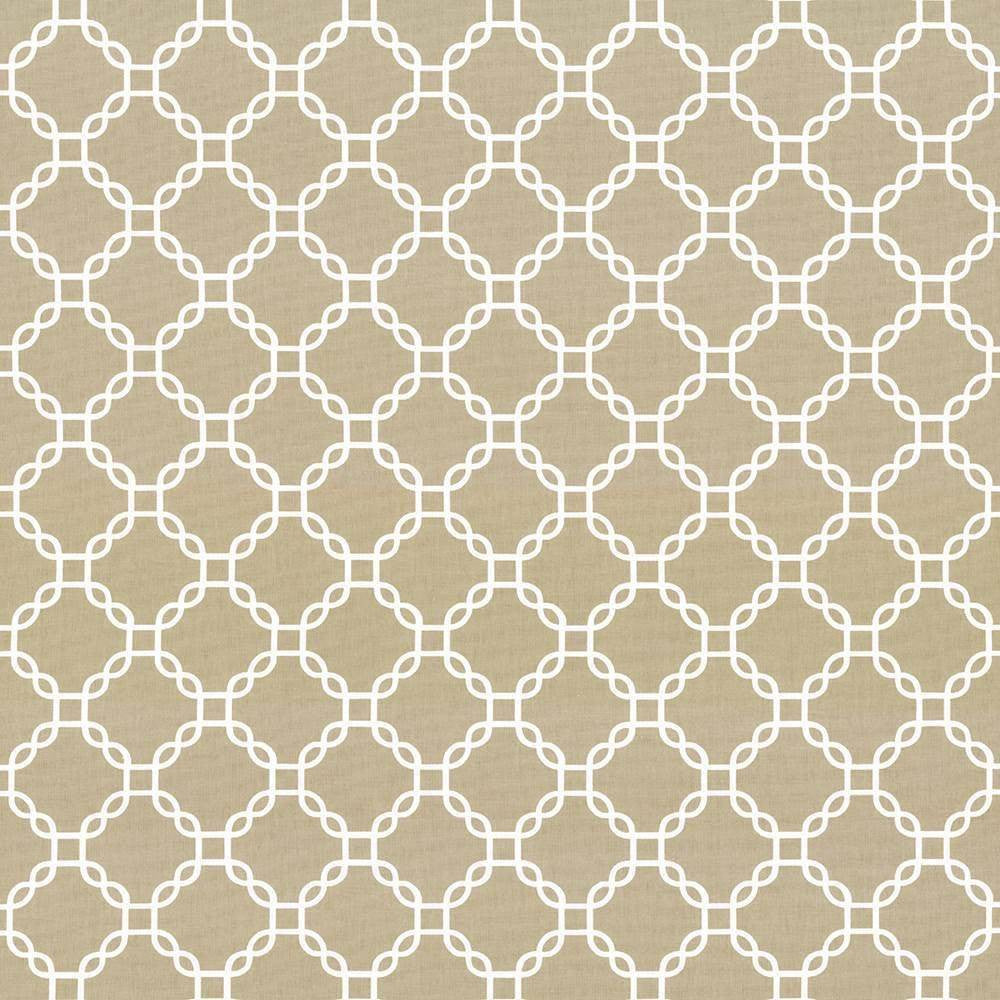 Mahina Trellis Dove by Kasmir Fabric 5105 USA H: 4 4/8 inches, V:4 4/8 inches 53 - 54 - Fabric Carolina - Kasmir