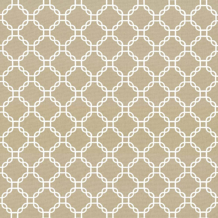 Mahina Trellis Dove by Kasmir Fabric 5105 USA H: 4 4/8 inches, V:4 4/8 inches 53 - 54 - Fabric Carolina - Kasmir