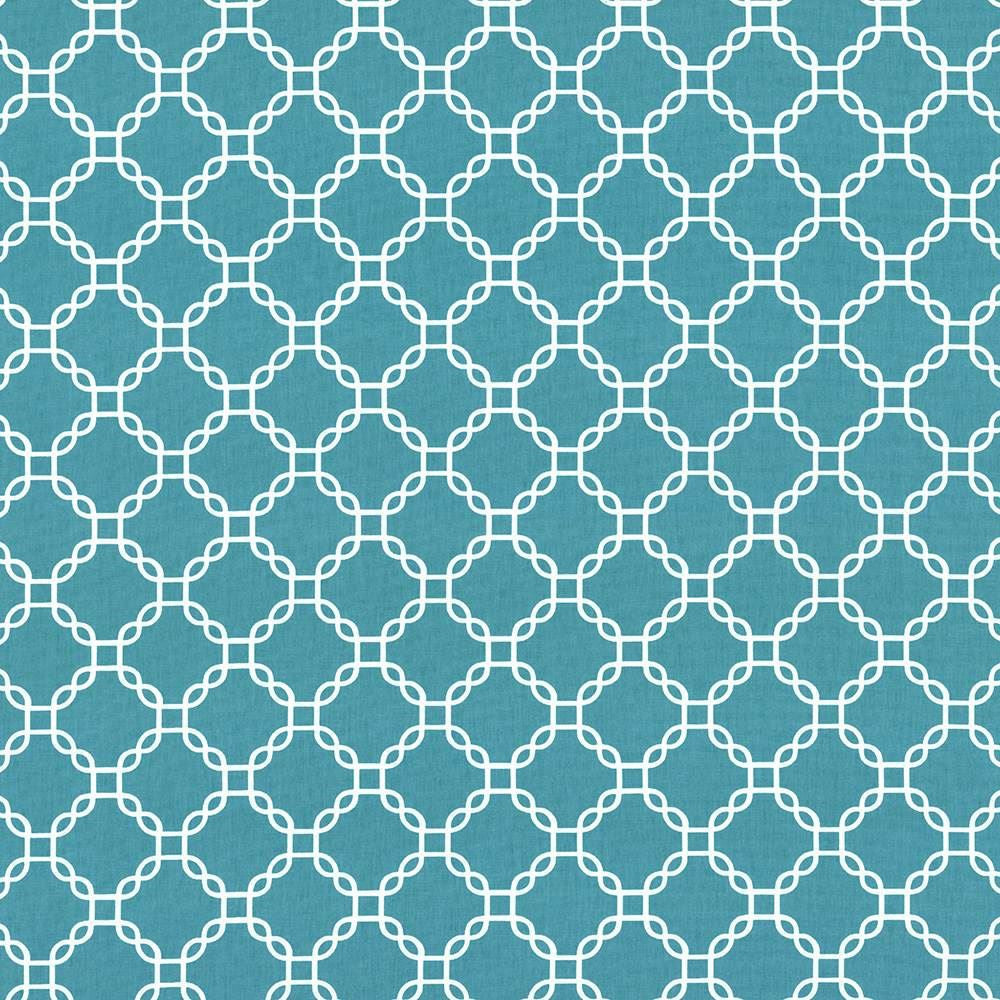Mahina Trellis Turquoise by Kasmir Fabric 5107 100% Cotton
 USA 51,000 Wyzenbeek Double Rubs </p><p>Repeat: Horizontal: 4 4/8 inches and Vertical: 4 4/8 inches 53 - Fabric Carolina -