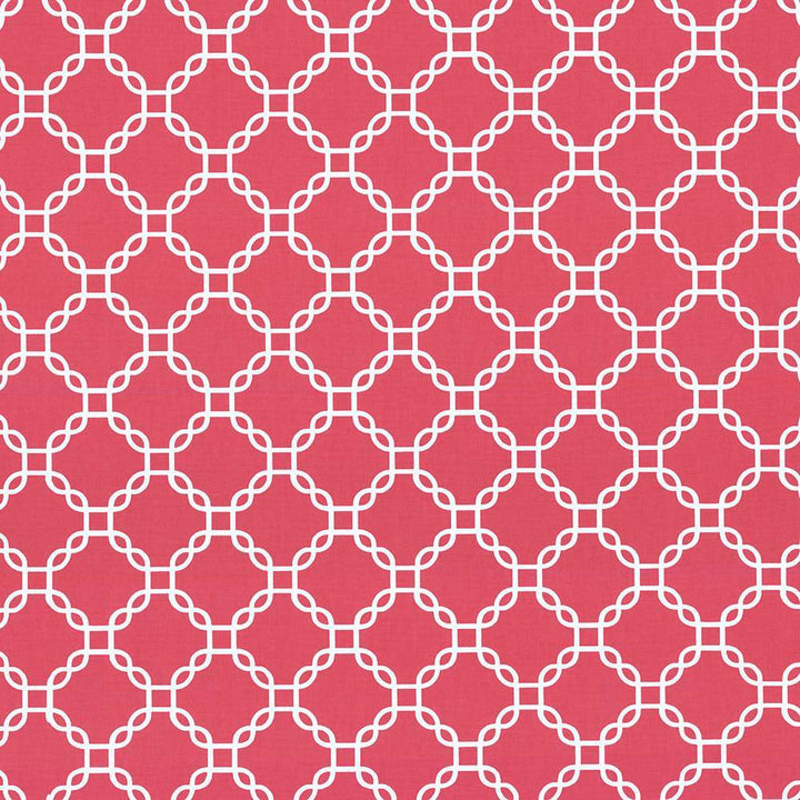 Mahina Trellis Hot Pink by Kasmir Fabric 5106 100% Cotton
 USA </p><p>Repeat: Horizontal: 4 4/8 inches and Vertical: 4 4/8 inches 53 - 54 - Fabric Carolina -