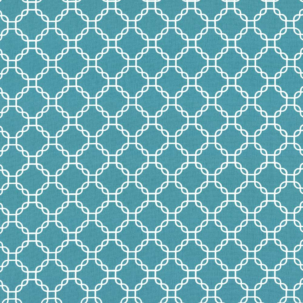 Mahina Trellis Turquoise by Kasmir Fabric 5107 100% Cotton
 USA </p><p>Repeat: Horizontal: 4 4/8 inches and Vertical: 4 4/8 inches 53 - 54 - Fabric Carolina -