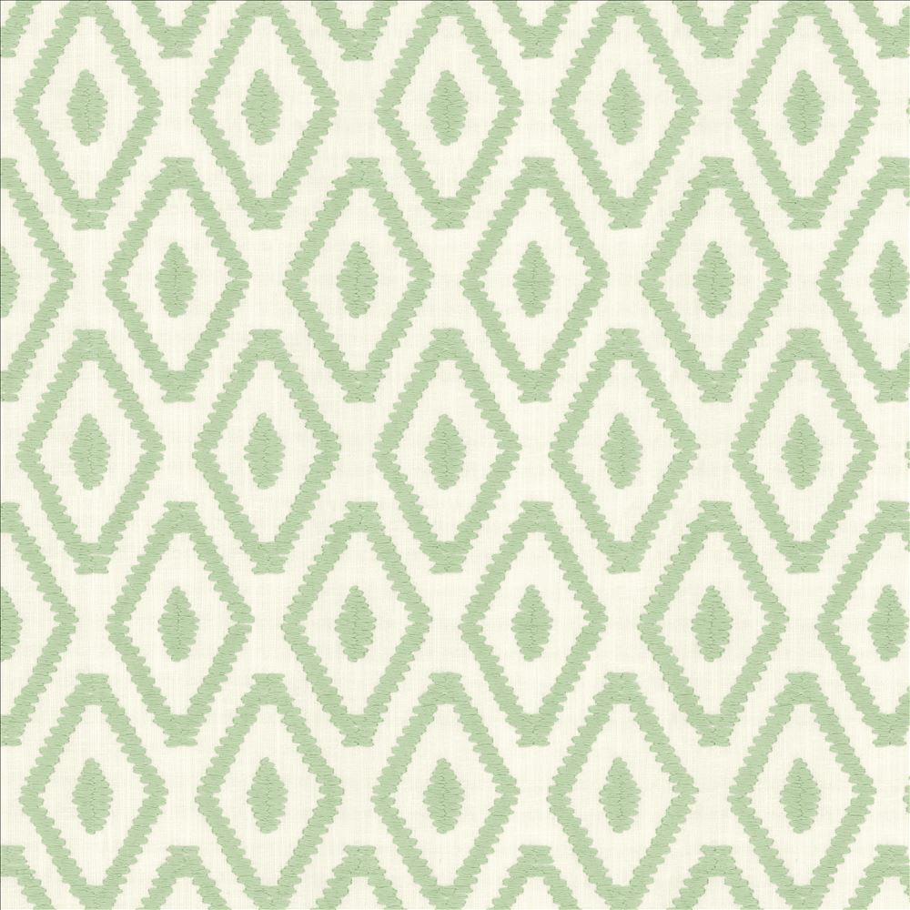 Malawi Spa  by Kasmir Fabric See sample 82% Polyester
11% Cotton
7% Linen
 INDIA Not Tested </p><p>Repeat: Horizontal: 3 3/8 inches and Vertical: 6 3/8 inches 54  - Fabric Carolina -