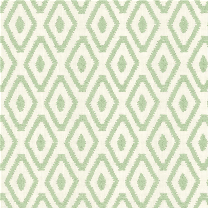 Malawi Spa  by Kasmir Fabric See sample 82% Polyester
11% Cotton
7% Linen
 INDIA Not Tested </p><p>Repeat: Horizontal: 3 3/8 inches and Vertical: 6 3/8 inches 54  - Fabric Carolina -